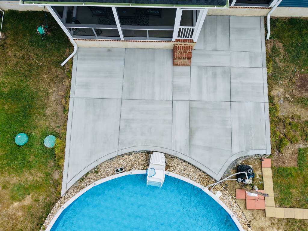 Concrete Patio complete project